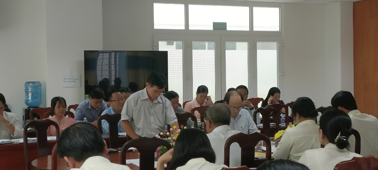 Cục Thống kê tỉnh Tiền Giang tổ chức hội nghị rà soát lại số liệu 9 tháng đầu năm và dự báo quý IV năm 2023