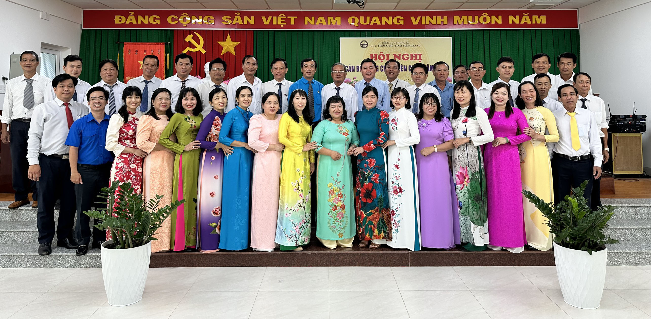 Hội nghị cán bộ, công chức, viên chức Cục Thống kê tỉnh Tiền Giang năm 2024